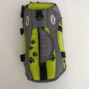 O'Rageous Dog Life Jacket Quick Release Easy-fit. Size S/M (see description)